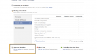 Configuring your Facebook Application Security Settings One of the least-checked settings on Facebook, is the permissions you've given every app/game/quiz you've ever used with the site.
